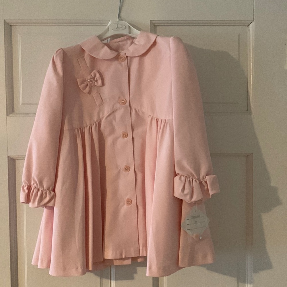 Little girls spring coat